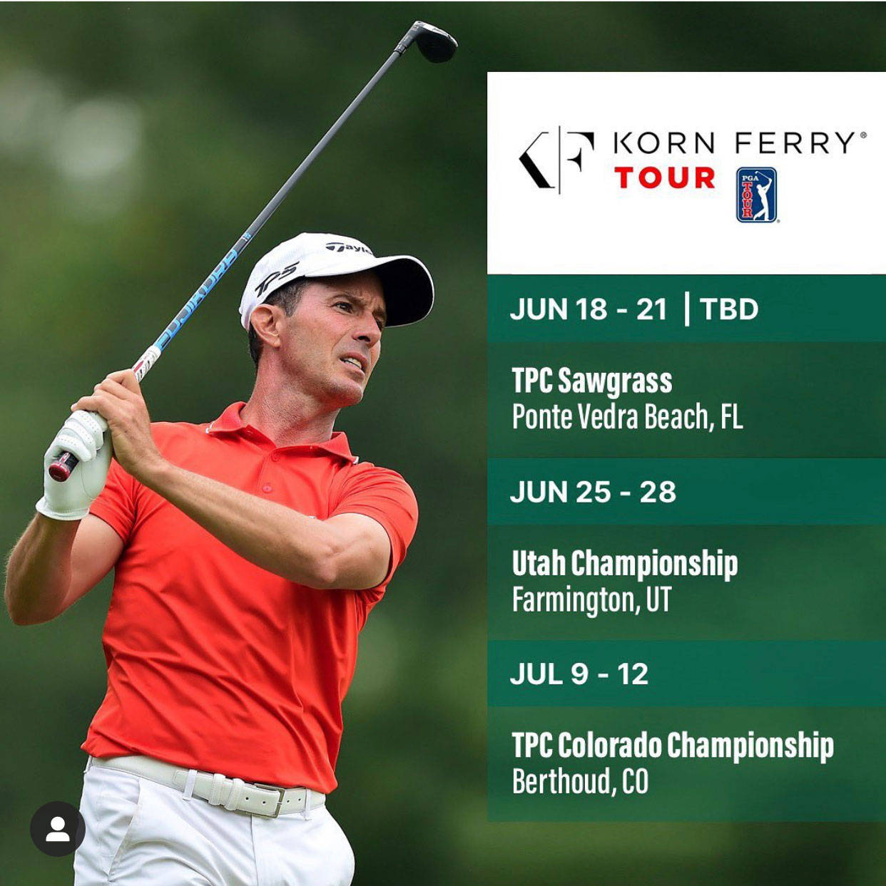 Mike Weir Schedule Poster Background