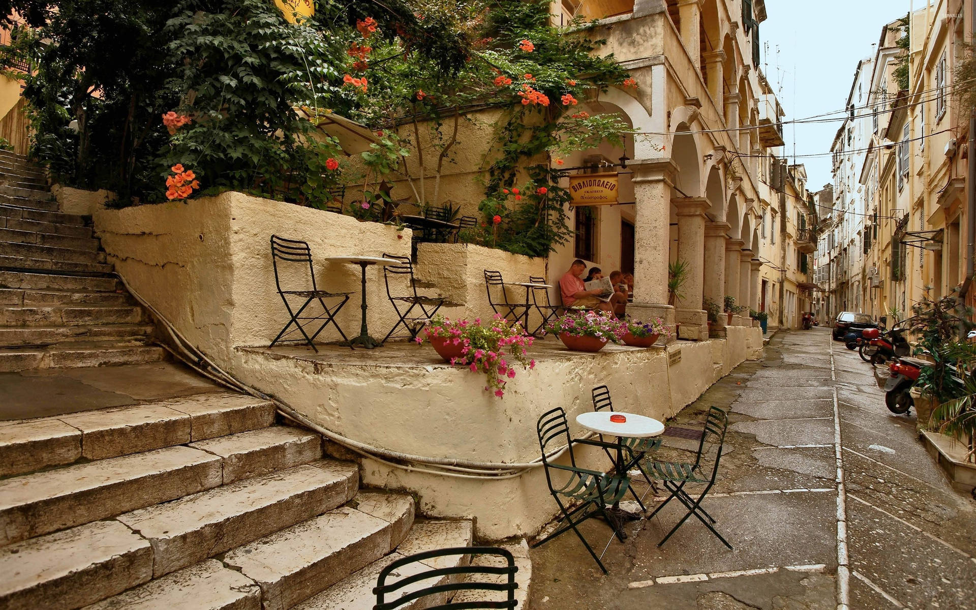 Mikro Cafe Corfu Town Greece