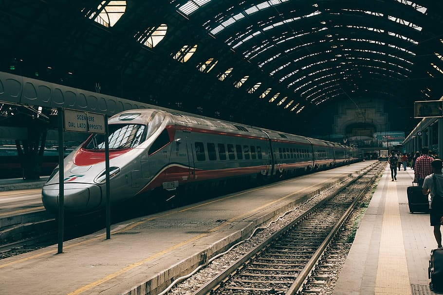 Milan Central Railway Station Background