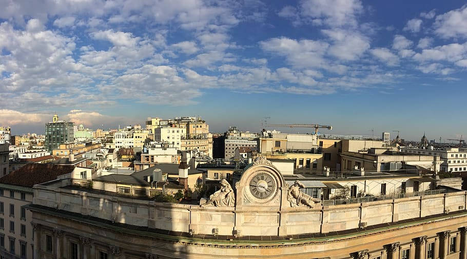 Milan Daytime Cityscape