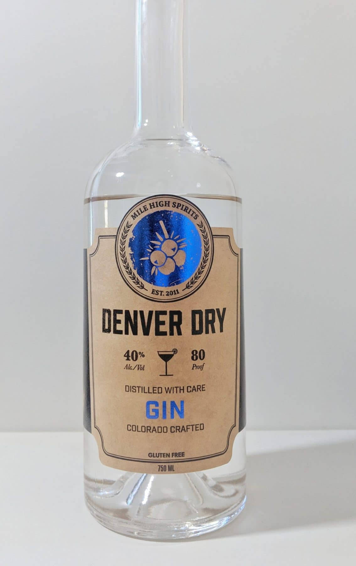 Mile High Spirits Denver Dry Background