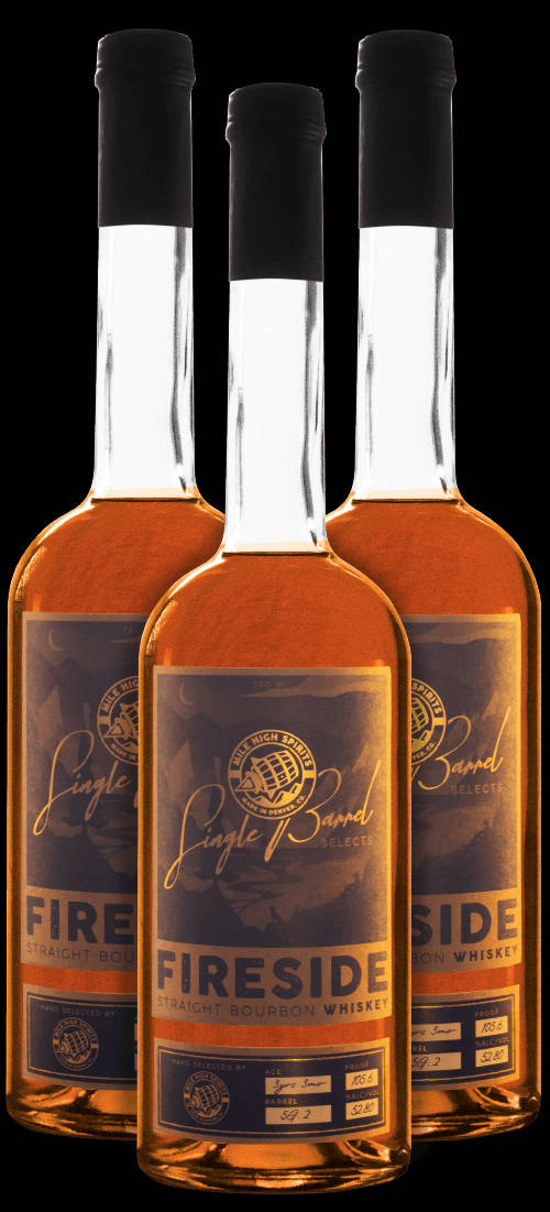 Mile High Spirits Fireside Single Barrel Background