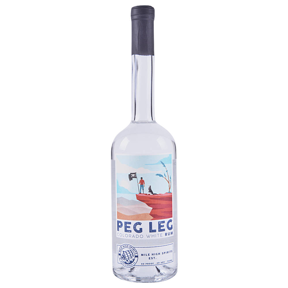 Mile High Spirits Peg Leg Background