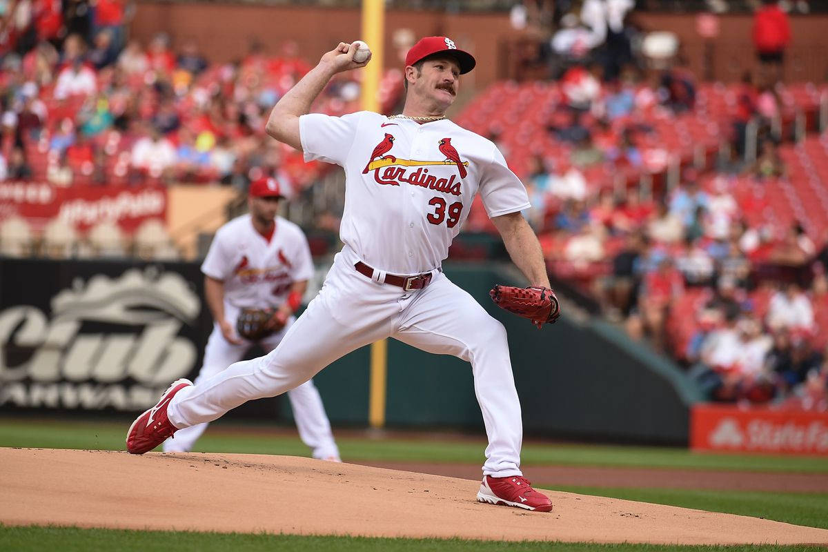 Miles Mikolas Ball Throwing Background