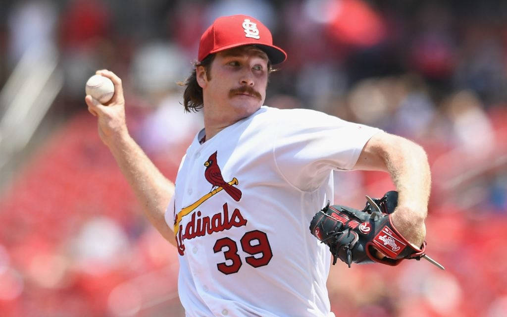 Miles Mikolas Playing Baseball