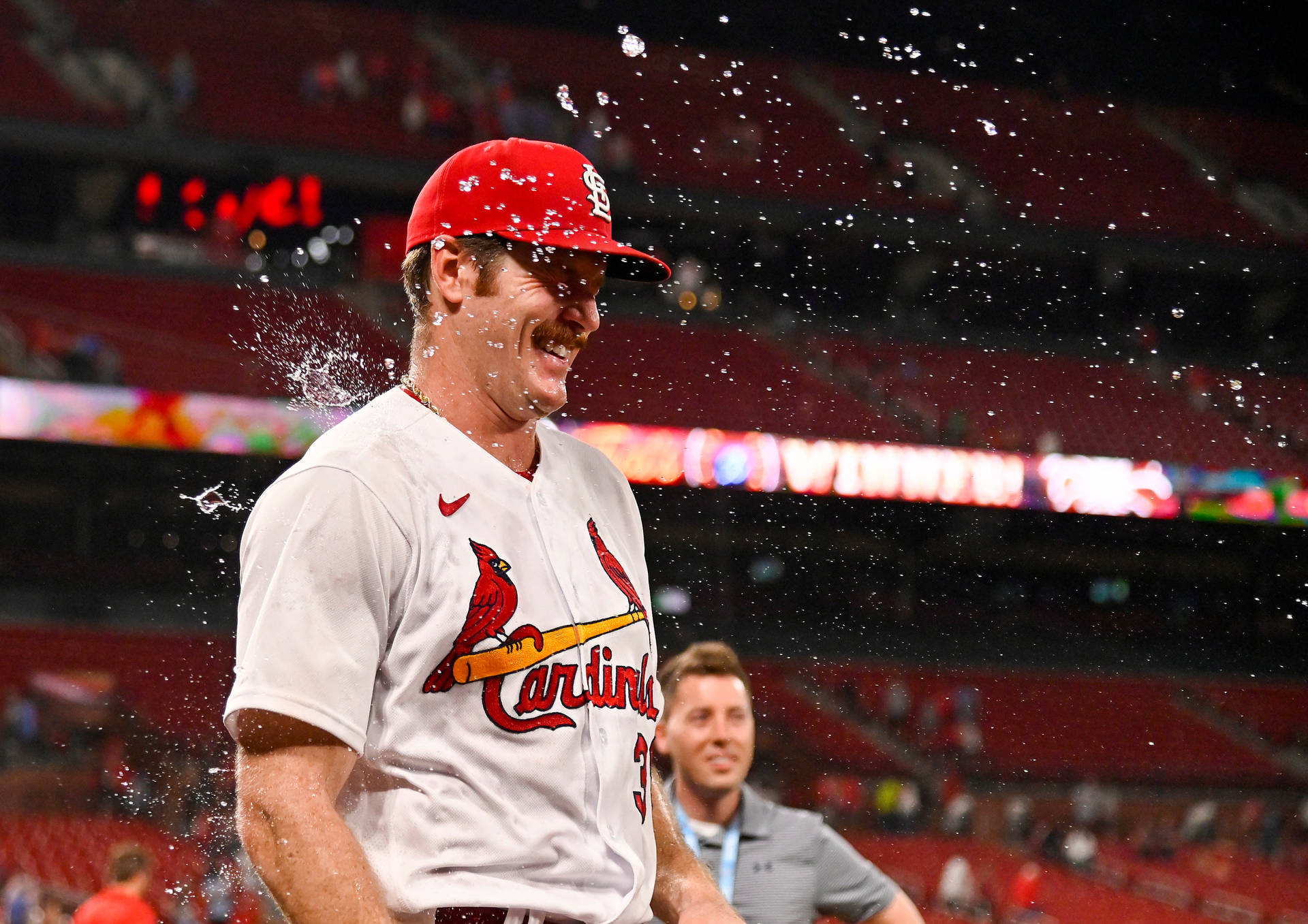 Miles Mikolas Side Profile Shot Background