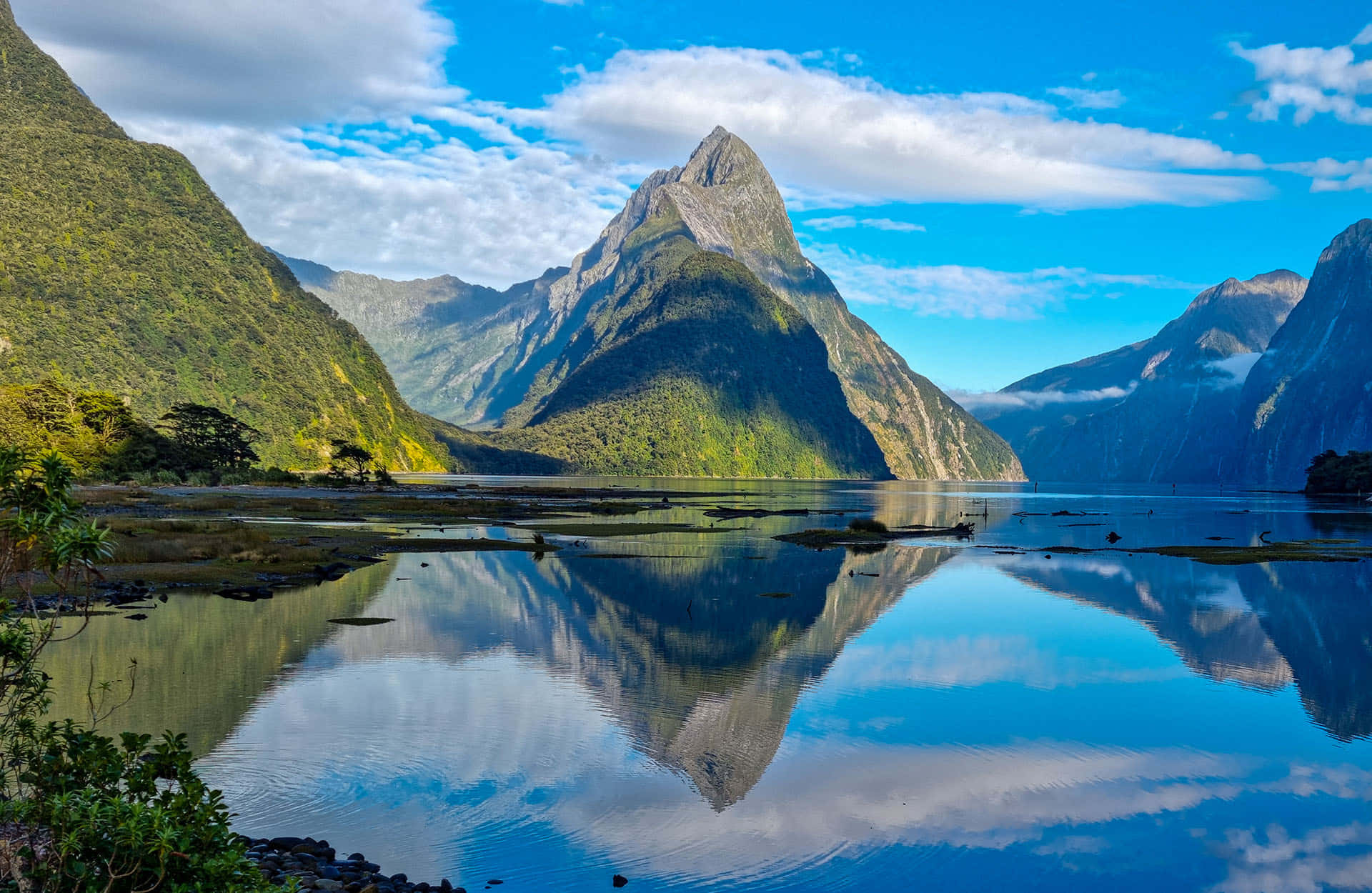 Milford Sound Towering Cliffs