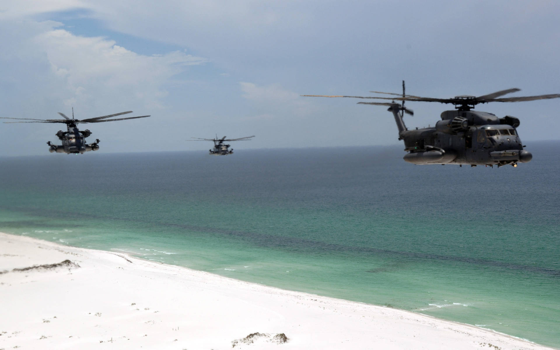 Military Helicopter Sikorsky Mh-53s