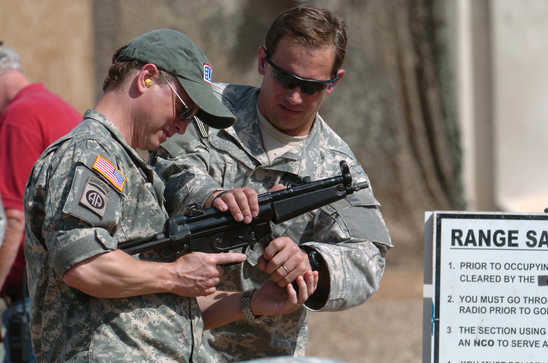 Military Training Session Background