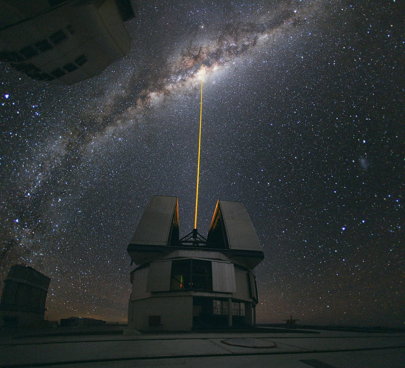 Milky Way Galaxy Laser