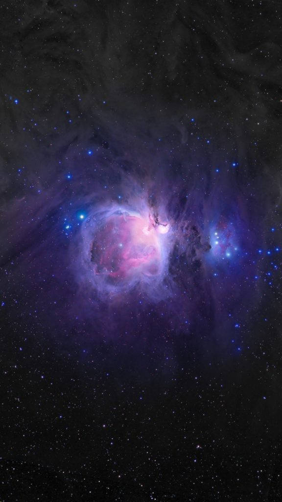 Milky Way Galaxy Purple Iphone Background