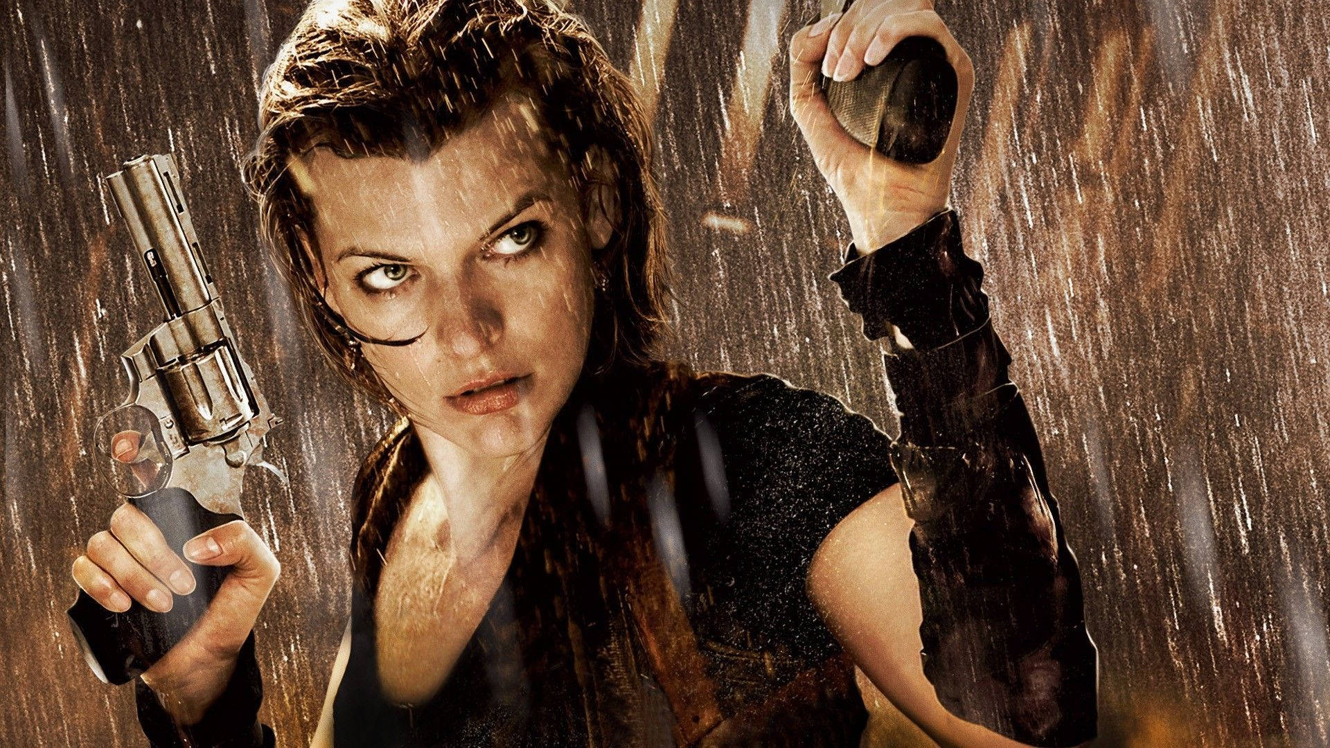 Milla Jovovich Resident Evil Alice Background