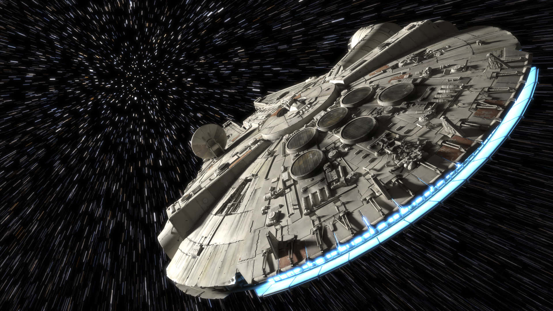 Millennium Falcon Hyperspace Jump