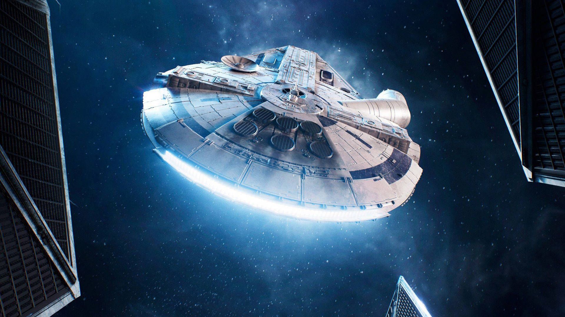 Millennium Falcon Spaceship Background