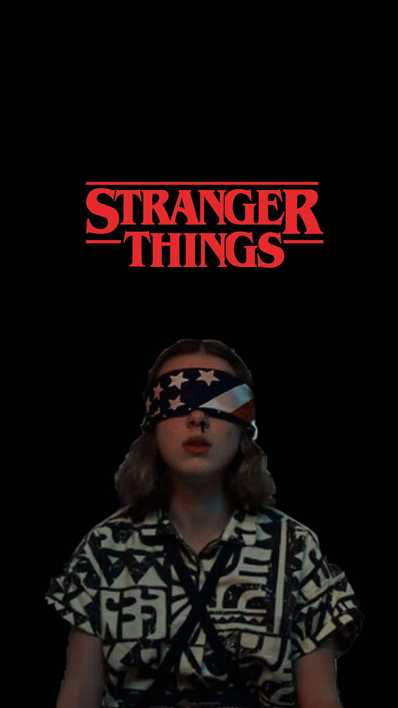 Millie Bobby Brown As Eleven In Stranger Things Background