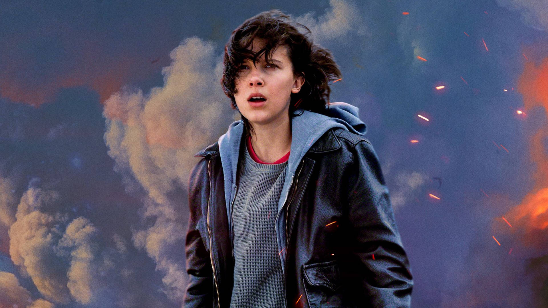 Millie Bobby Brown In Godzilla: King Of The Monsters Background