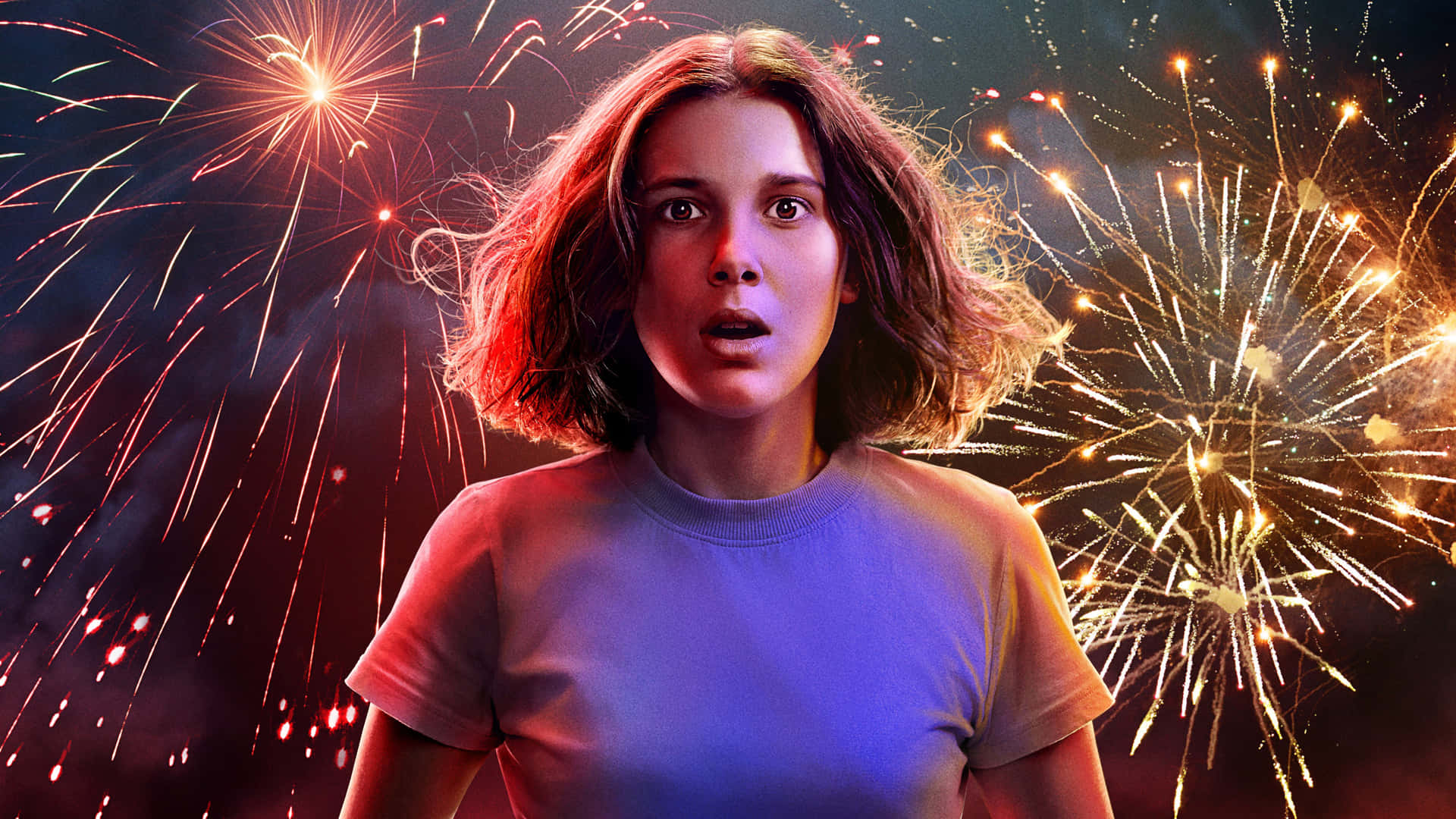 Millie Bobby Brown Montage Stranger Things Pfp Background