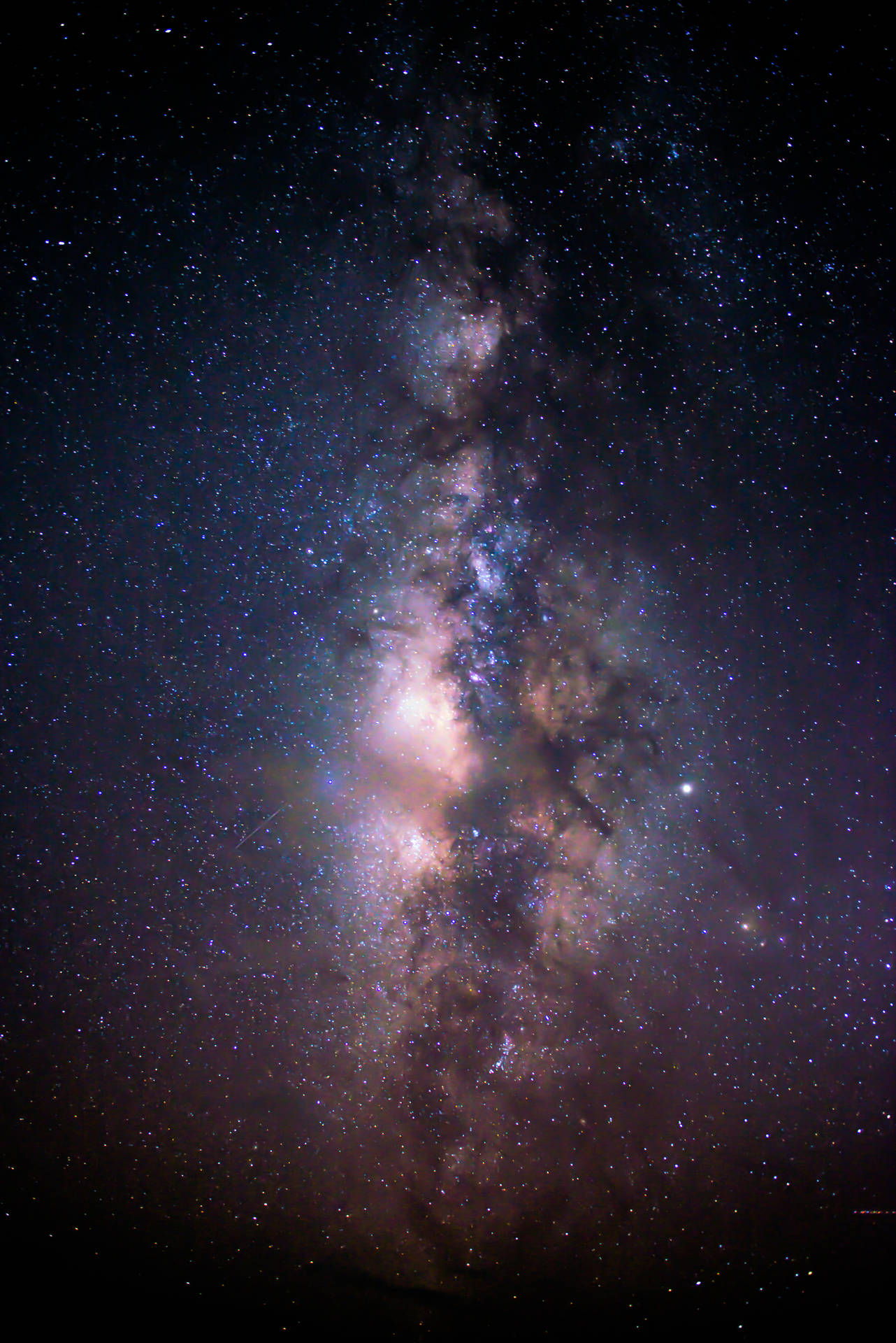 Millions Of Stars In The Milky Way Background