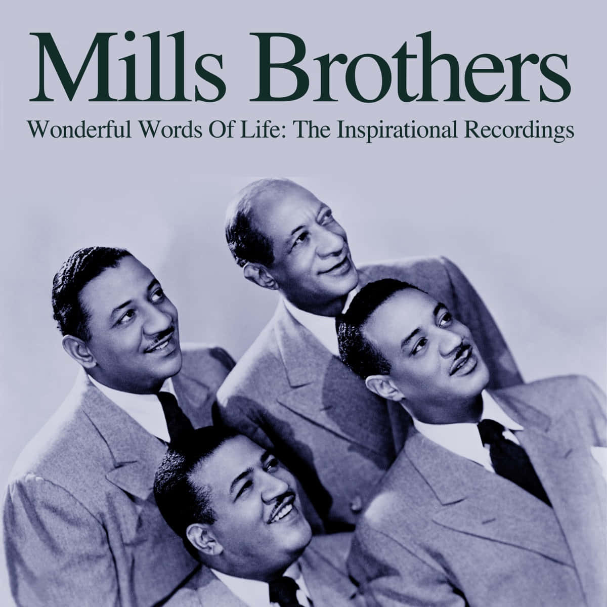 Mills Brothers Inspirational Recordings Cover Background
