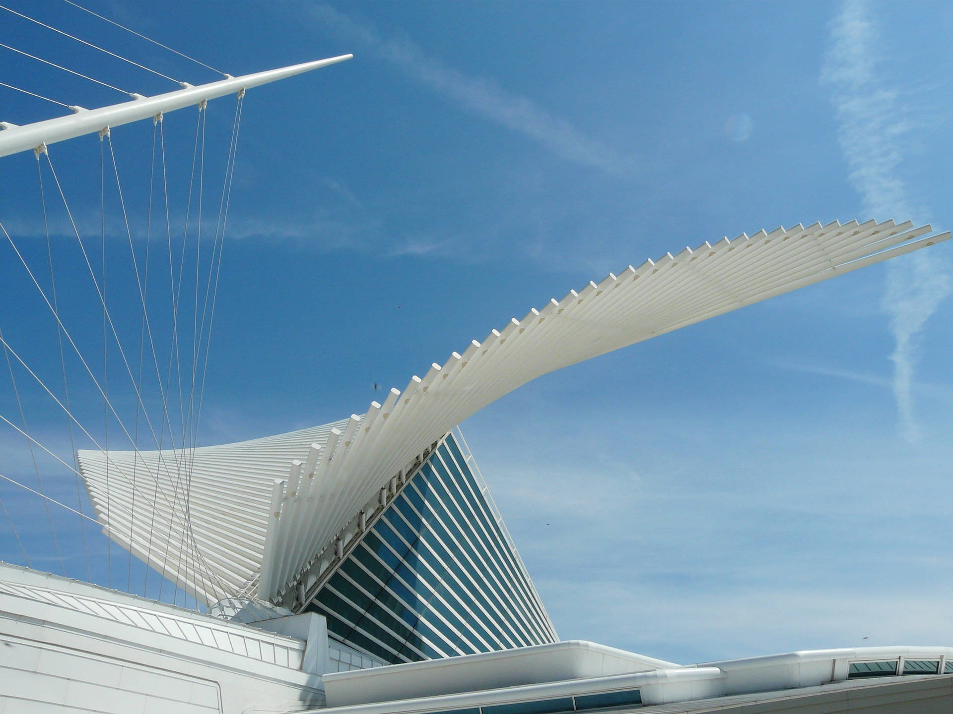 Milwaukee Art Museum Wings Background