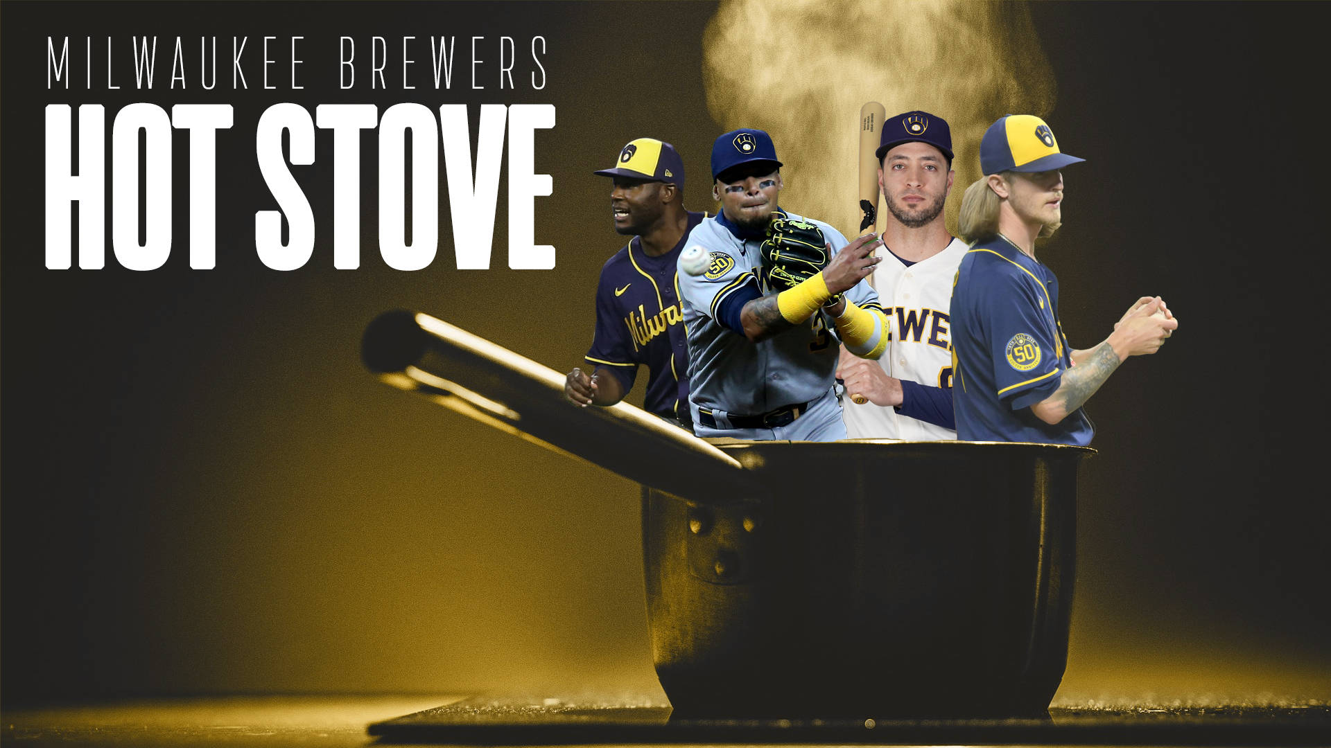 Milwaukee Brewers Hot Stove Season Background
