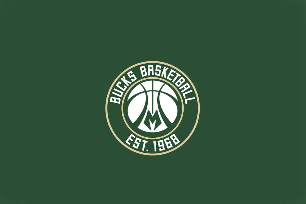 Milwaukee Bucks - An Iconic Nba Team Logo Background