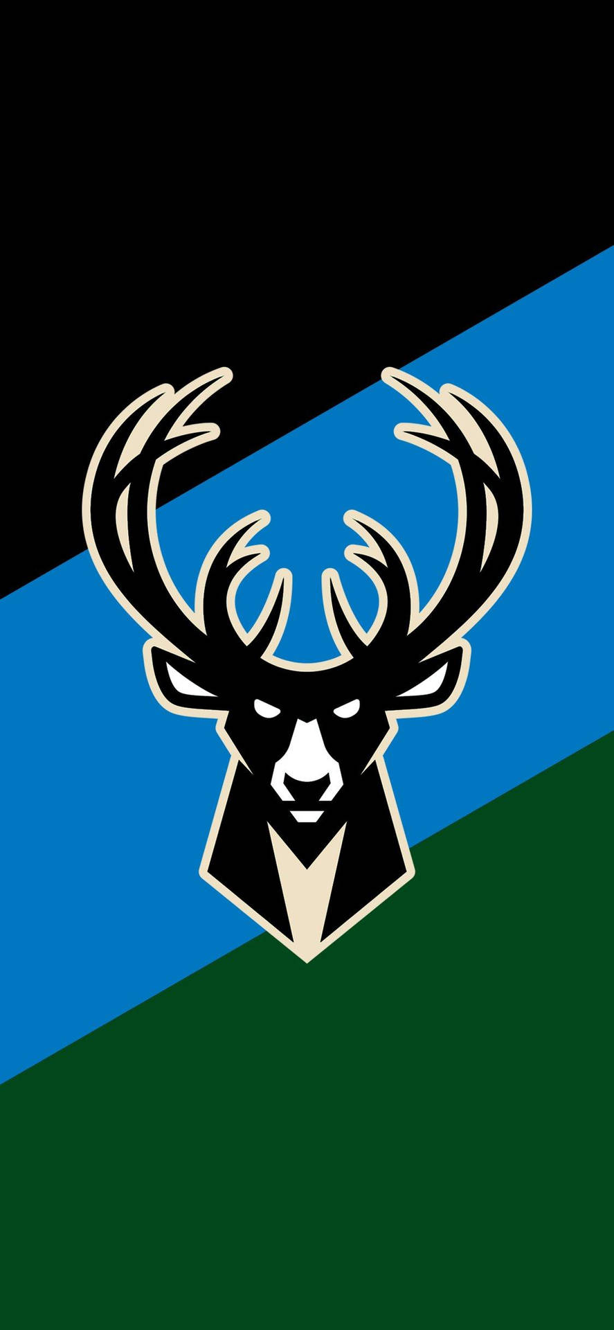 Milwaukee Bucks Black Logo Background