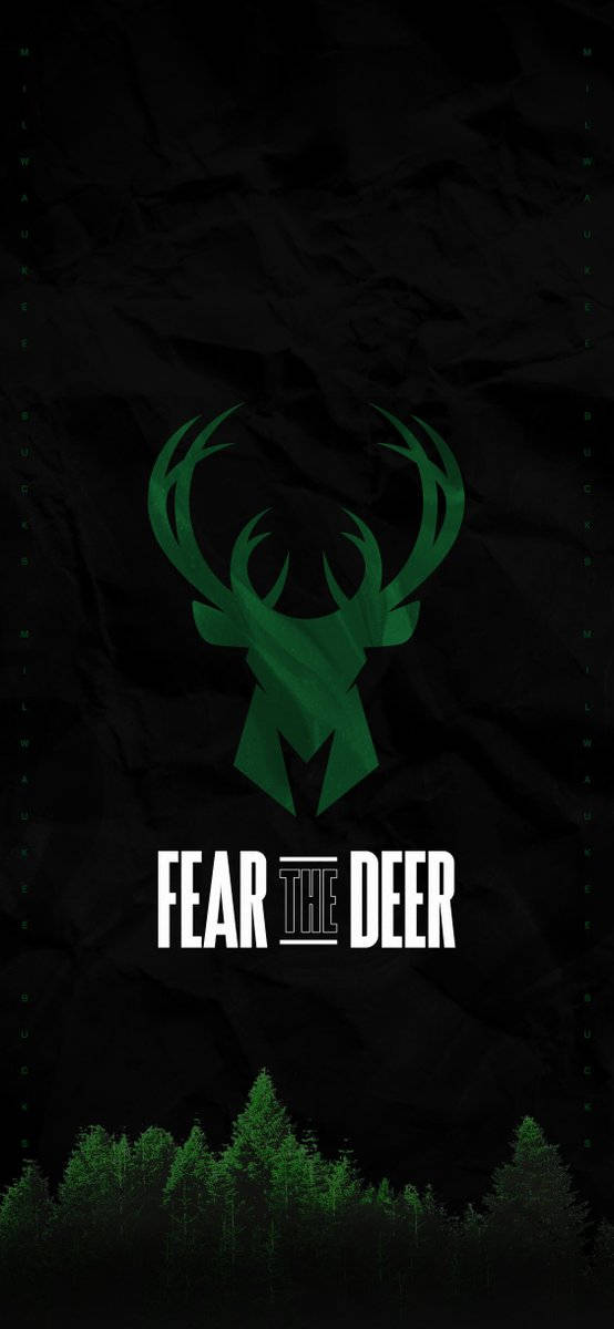 Milwaukee Bucks Fear The Deer Background