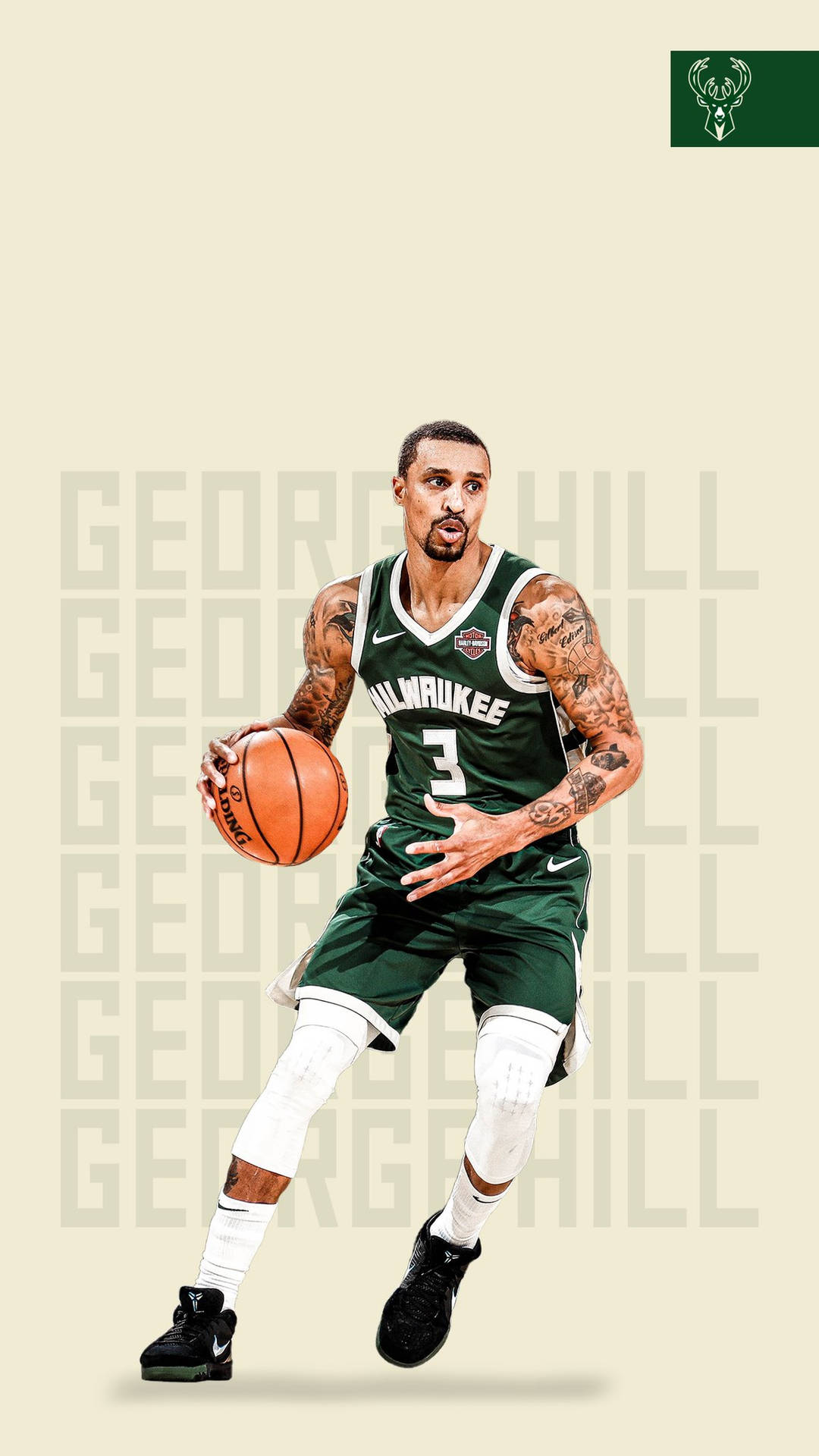 Milwaukee Bucks George Hill Background