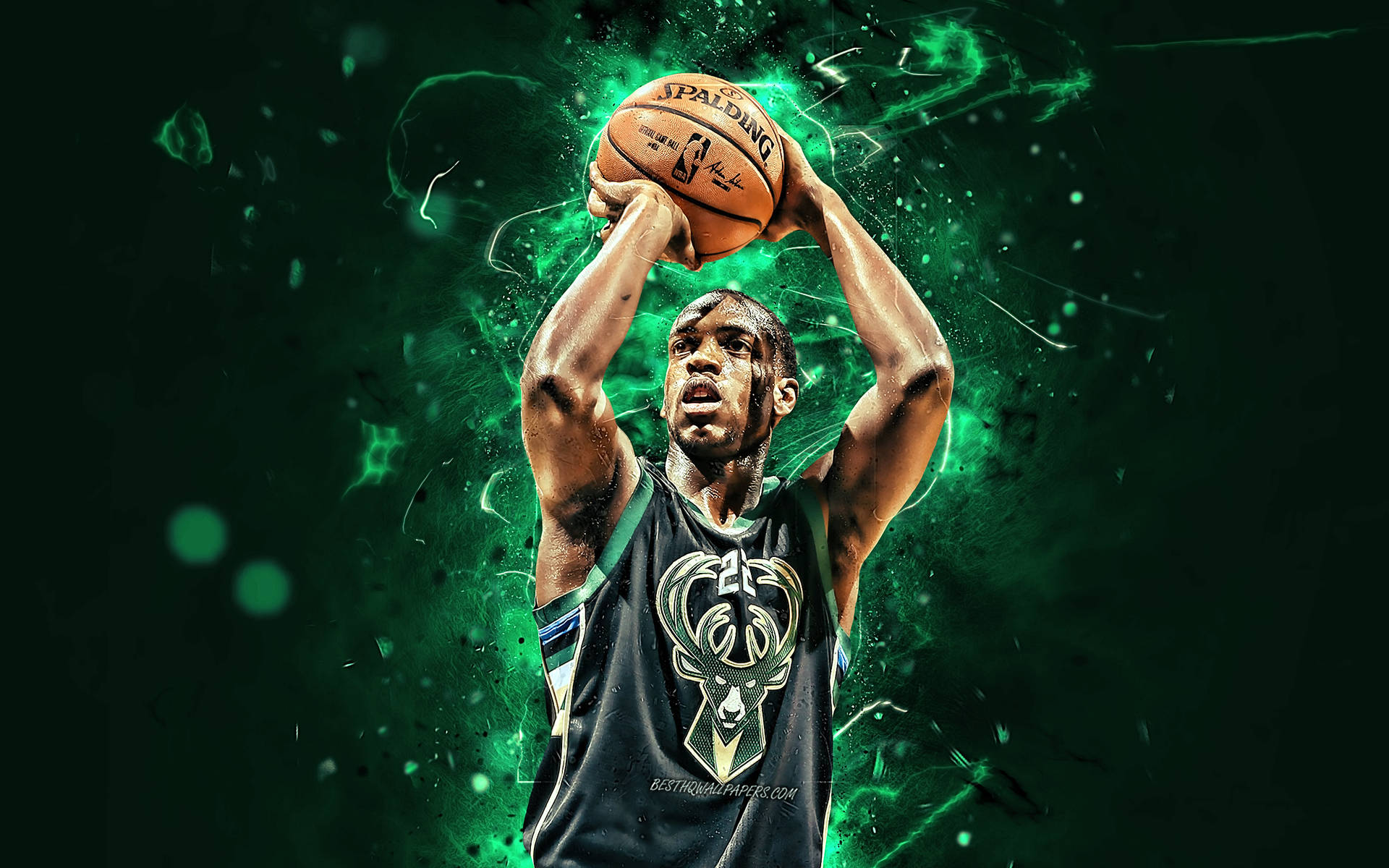 Milwaukee Bucks Khris Middleton Background