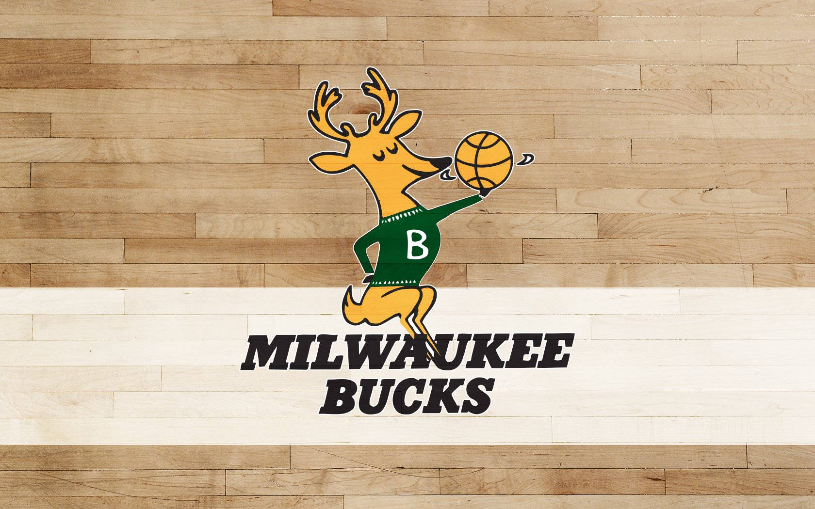 Milwaukee Bucks Mascot Bango Background