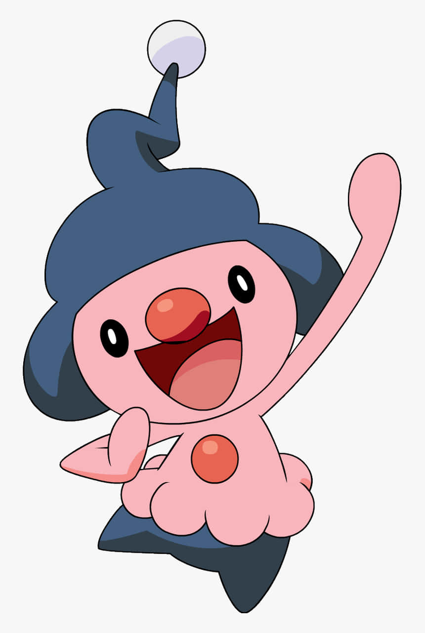 Mime Jr. A Small Pink Pokémon Background