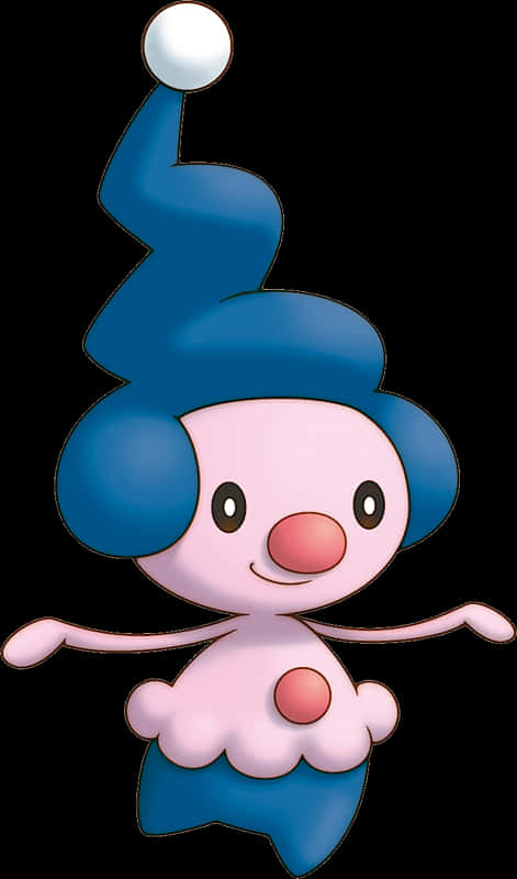 Mime Jr. Crooked Hat Background