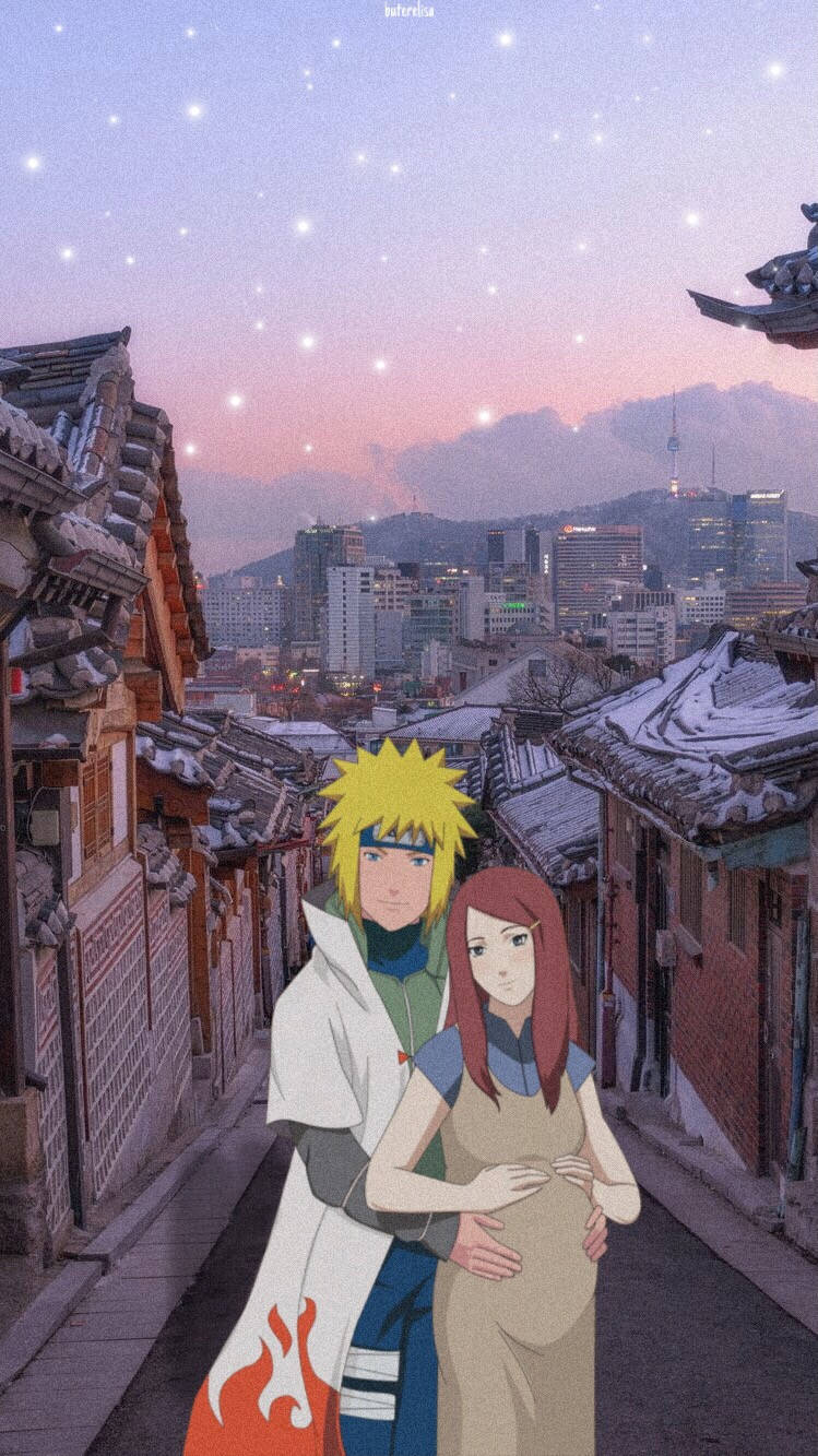 Minato And Pregnant Kushina