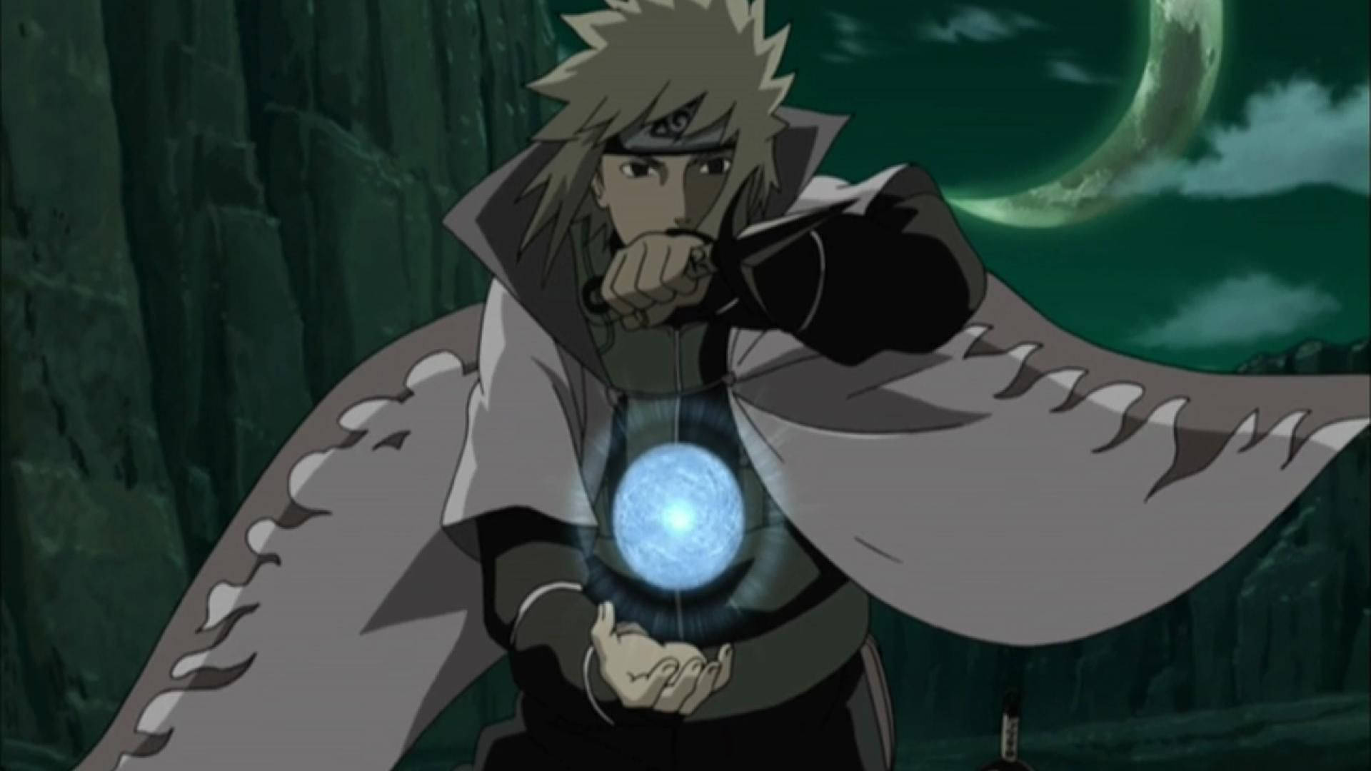 Minato Controlling A Rasengan Naruto Ipad