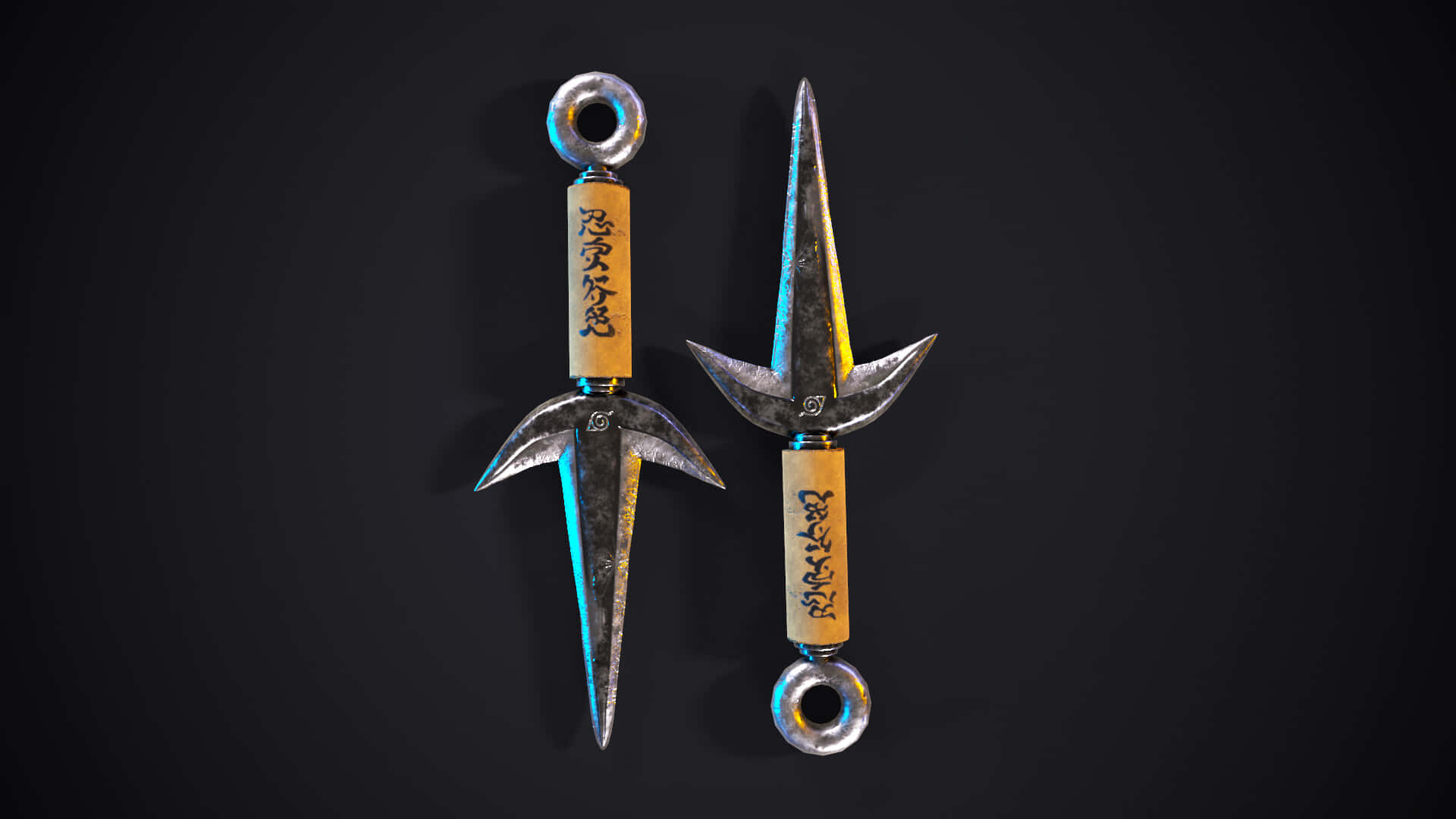 Minato Kunai Replica Naruto Anime Background