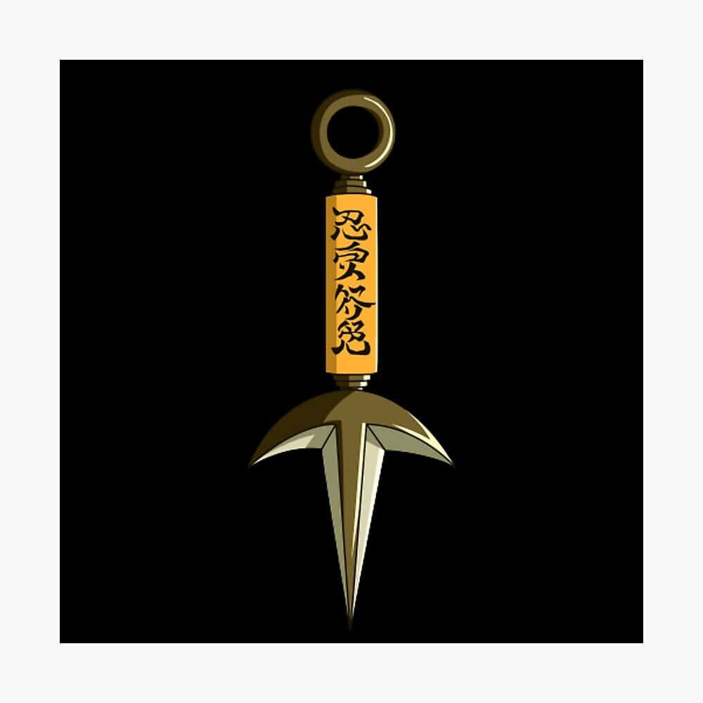 Minato Kunai Weapon Illustration Background