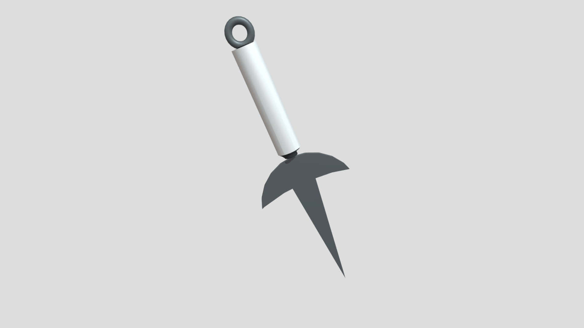Minato Kunai3 D Model Background