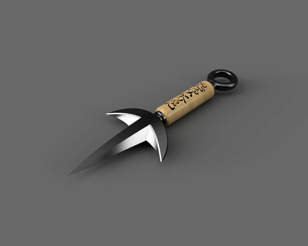 Minato Kunai3 D Render Background