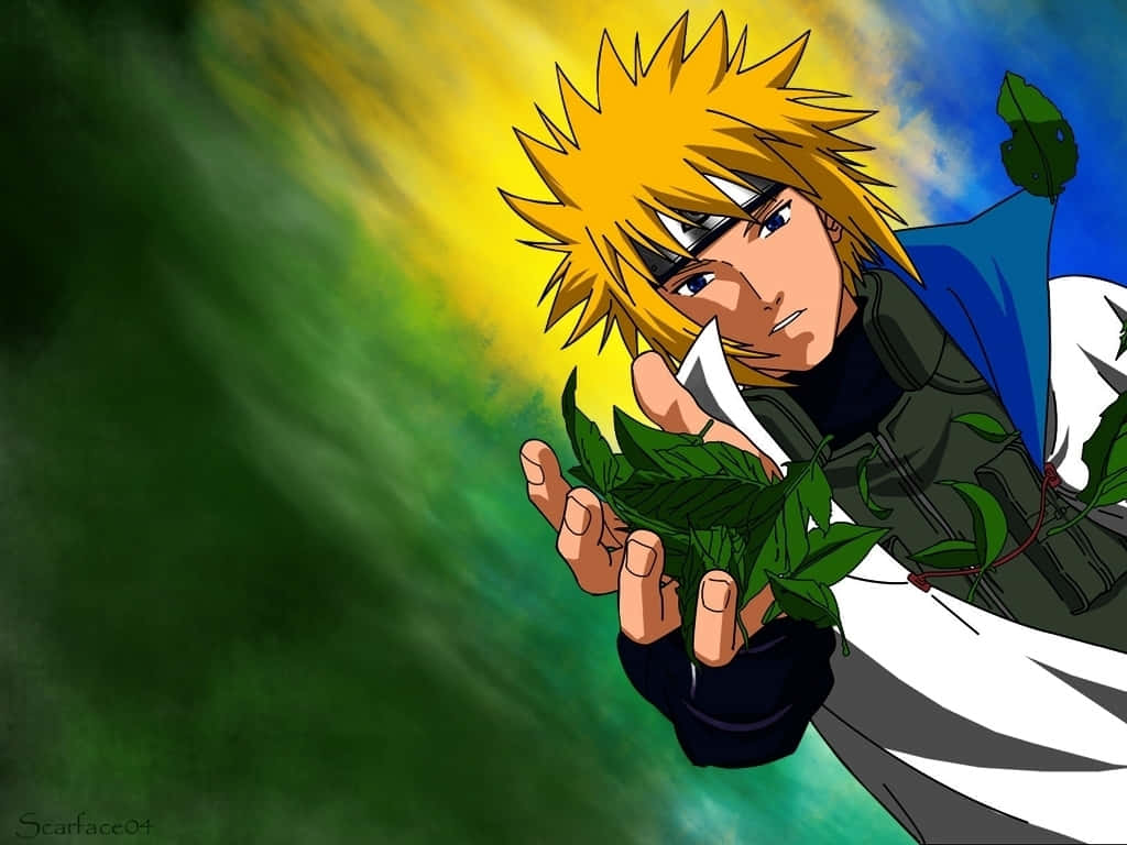 Minato Namikaze Fourth Hokage Art