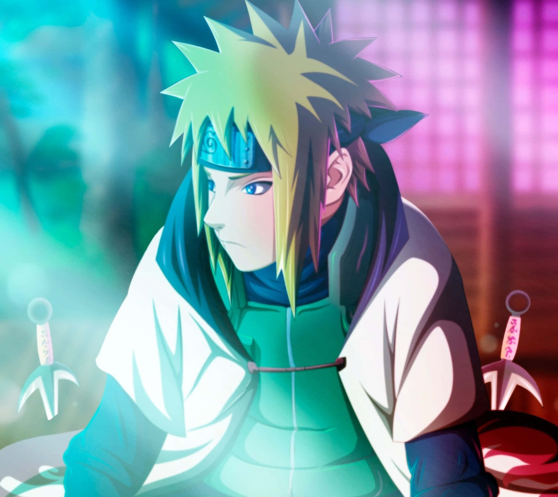 Minato Namikaze Fourth Hokage Artwork