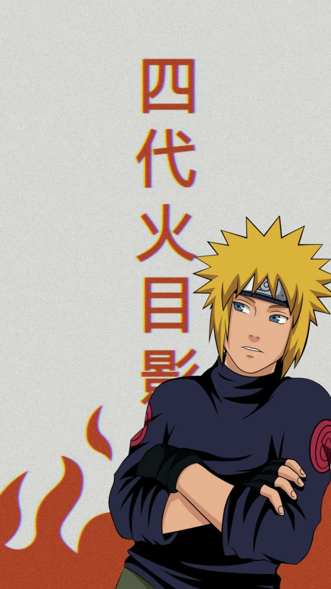 Minato Namikaze Fourth Hokage Naruto Anime Background