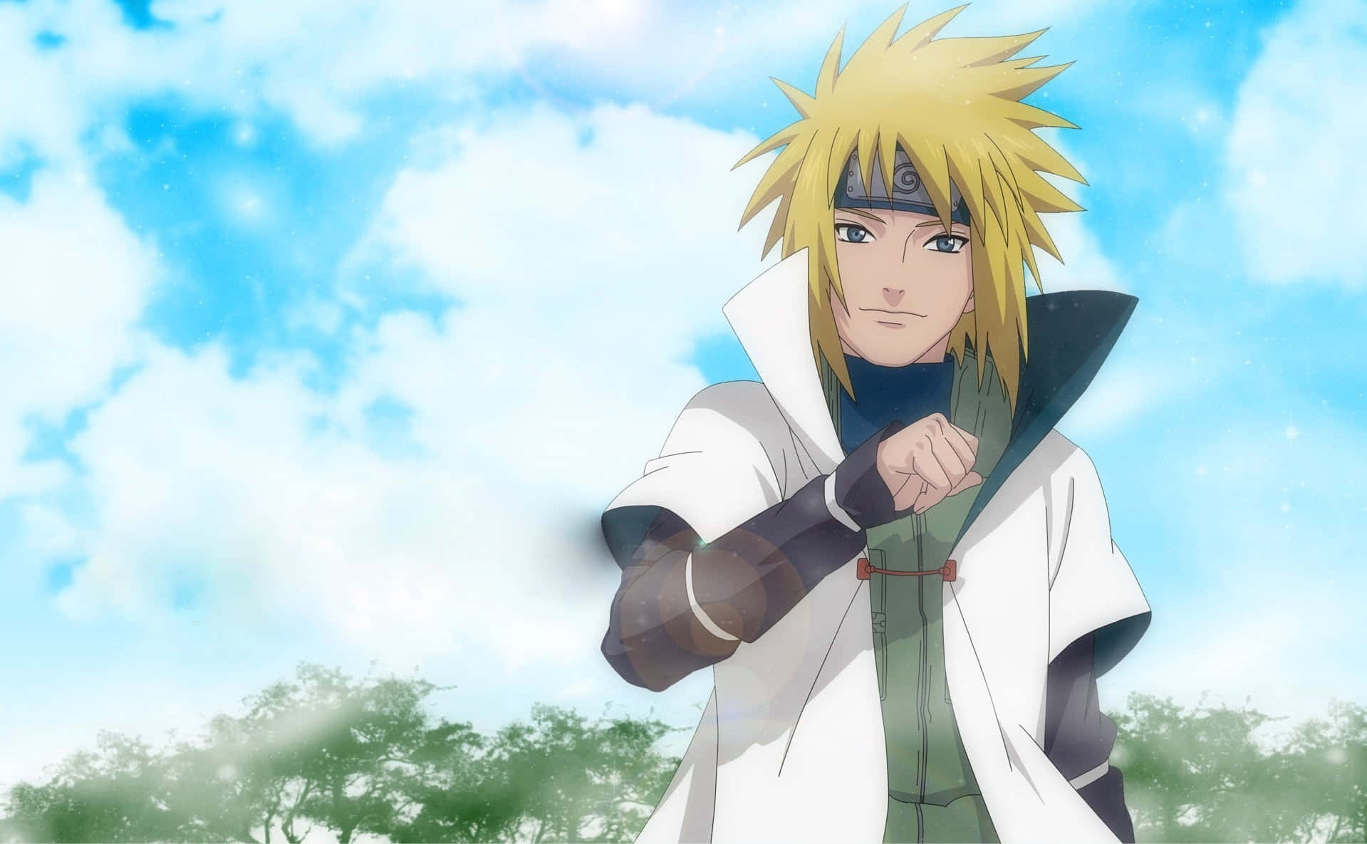 Minato Namikaze Fourth Hokage Naruto Anime
