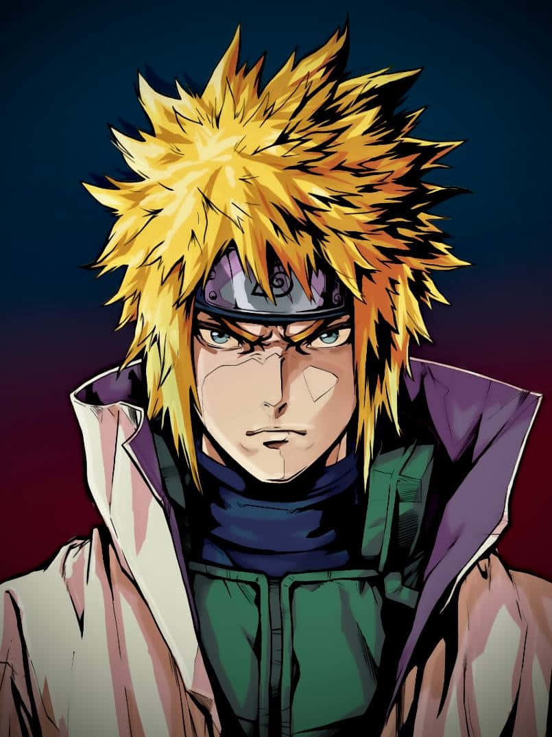 Minato Namikaze Fourth Hokage Portrait