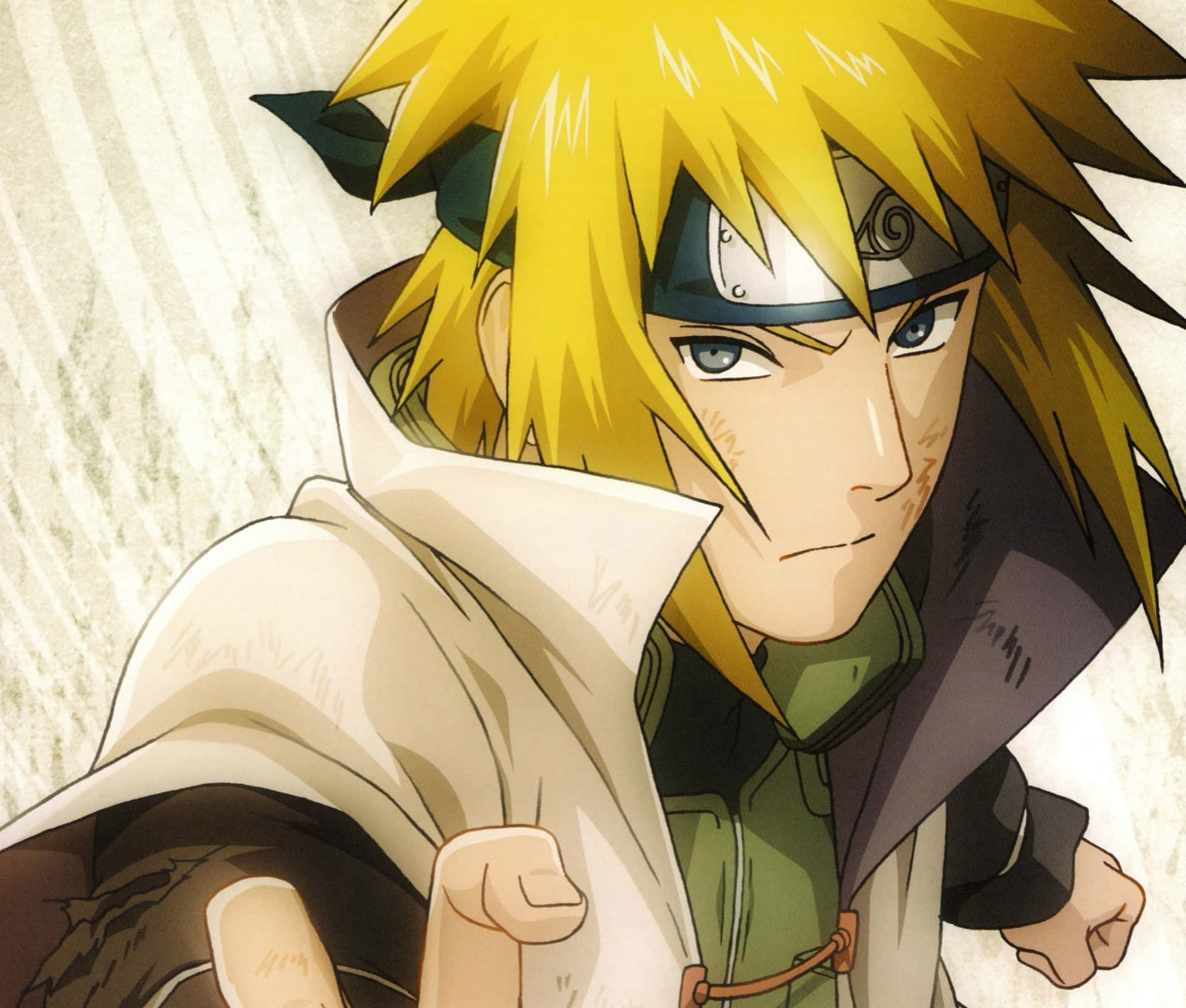 Minato Namikaze Readyfor Action Background