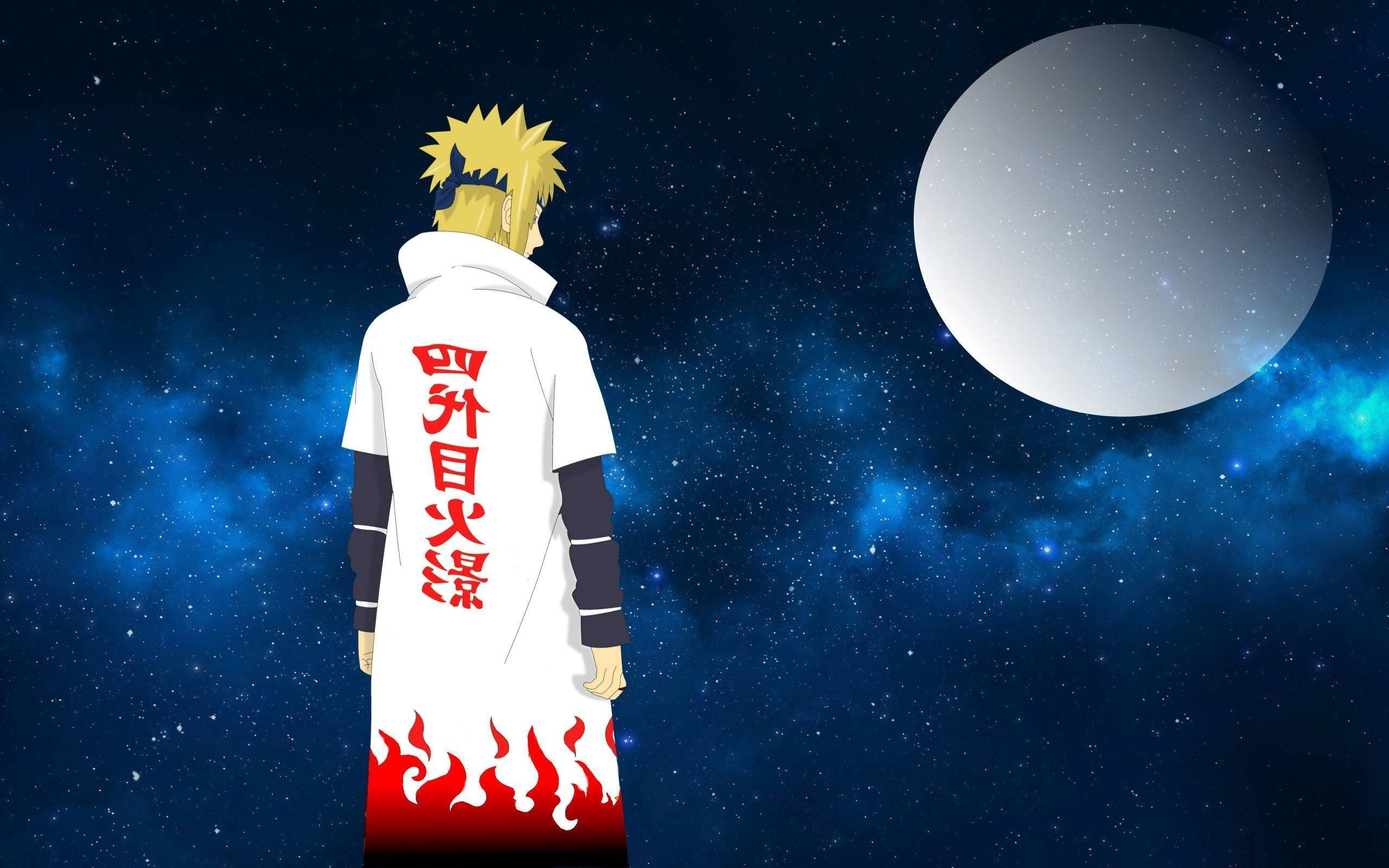 Minato Naruto Hokage Galaxy Background Background