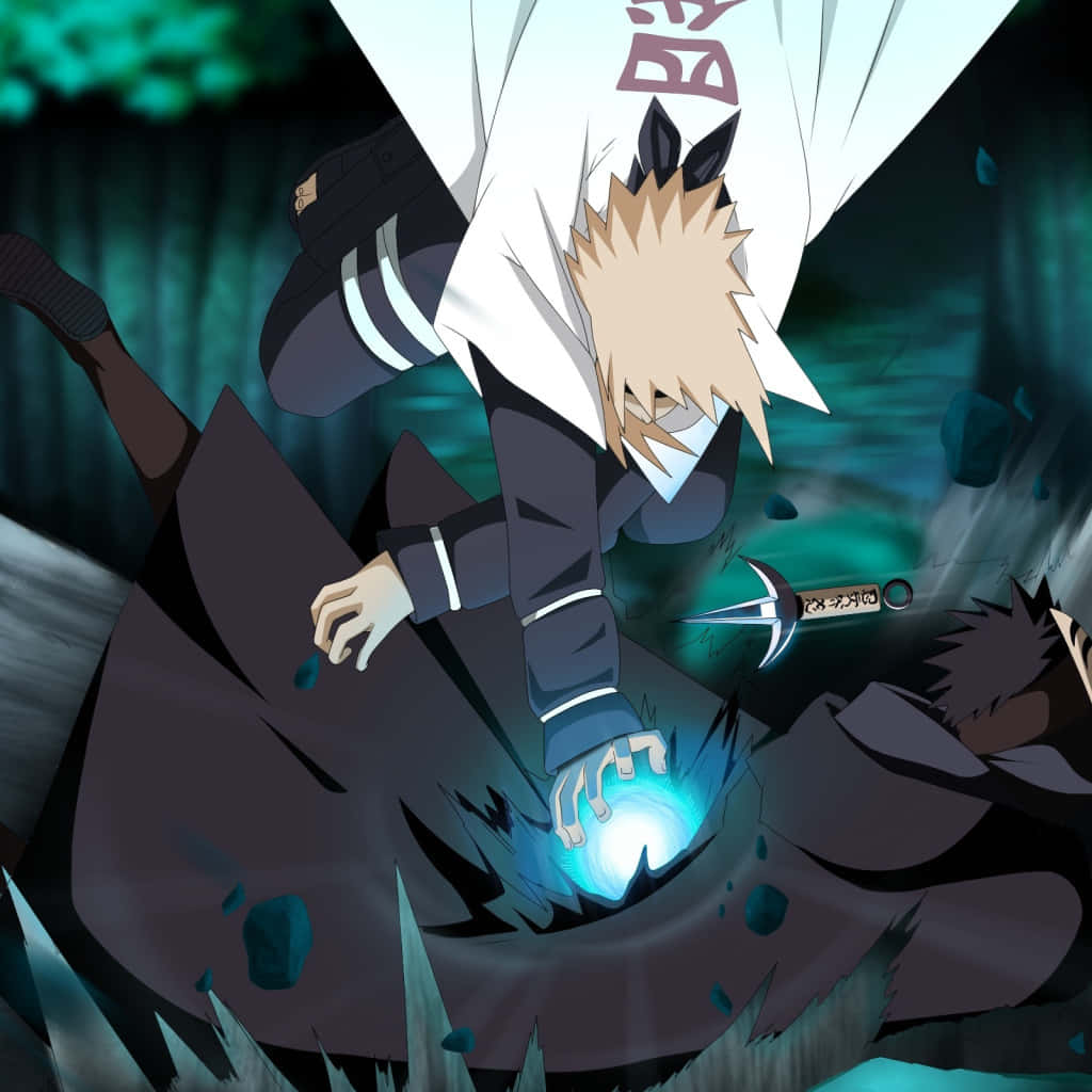 Minato Rasengan Attack Background