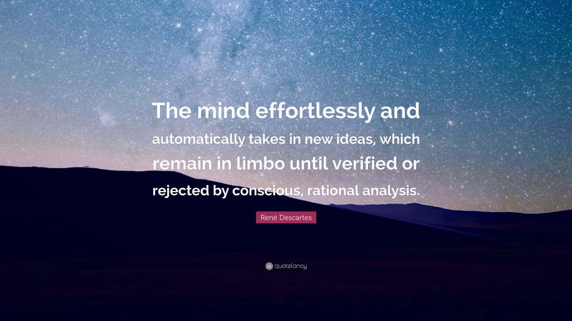 Mind Ideas Verification Quote Background Background