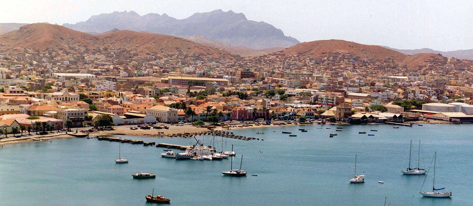 Mindelo Marina In Cape Verde