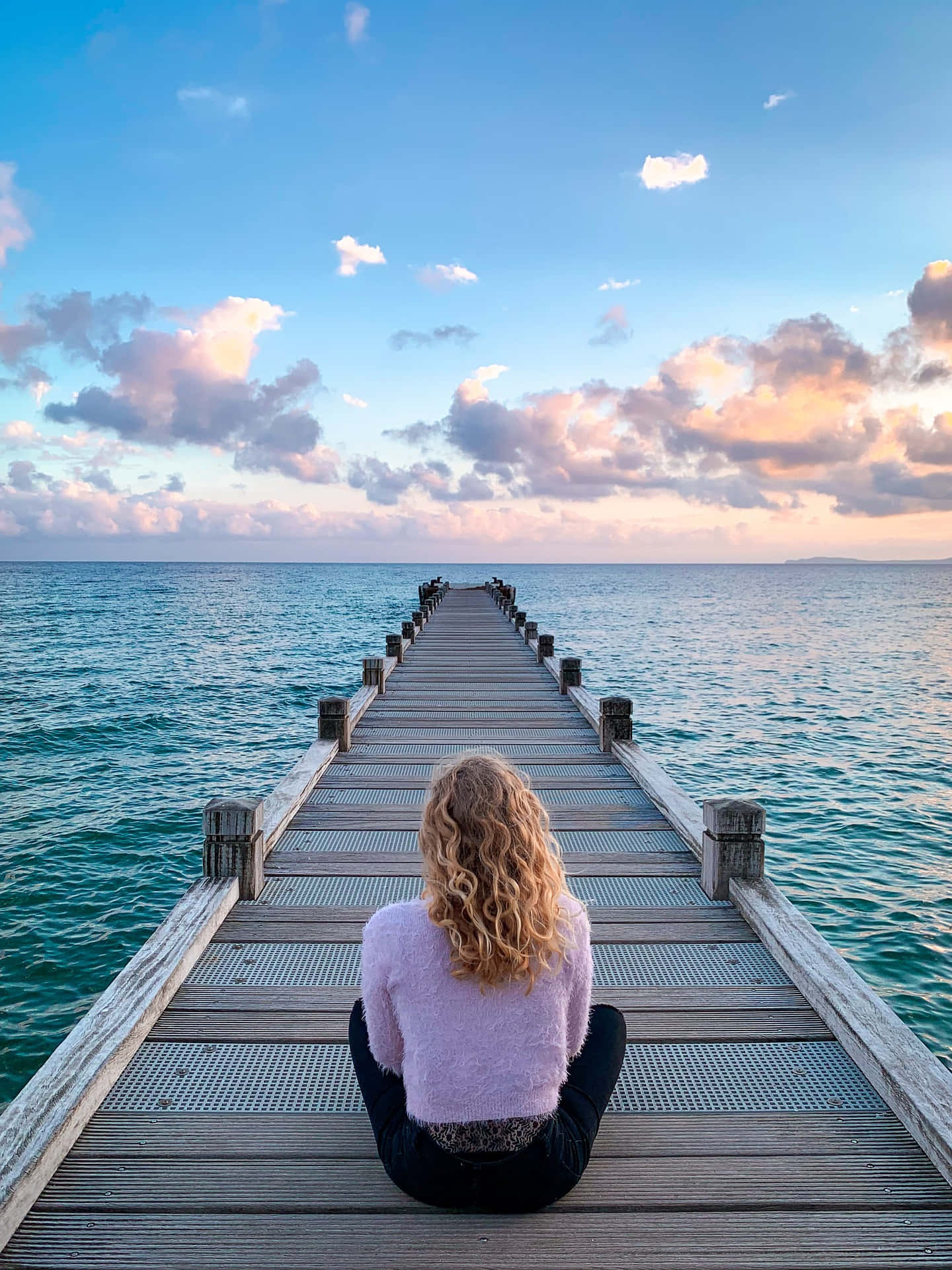 Mindfulness On Beach Walk